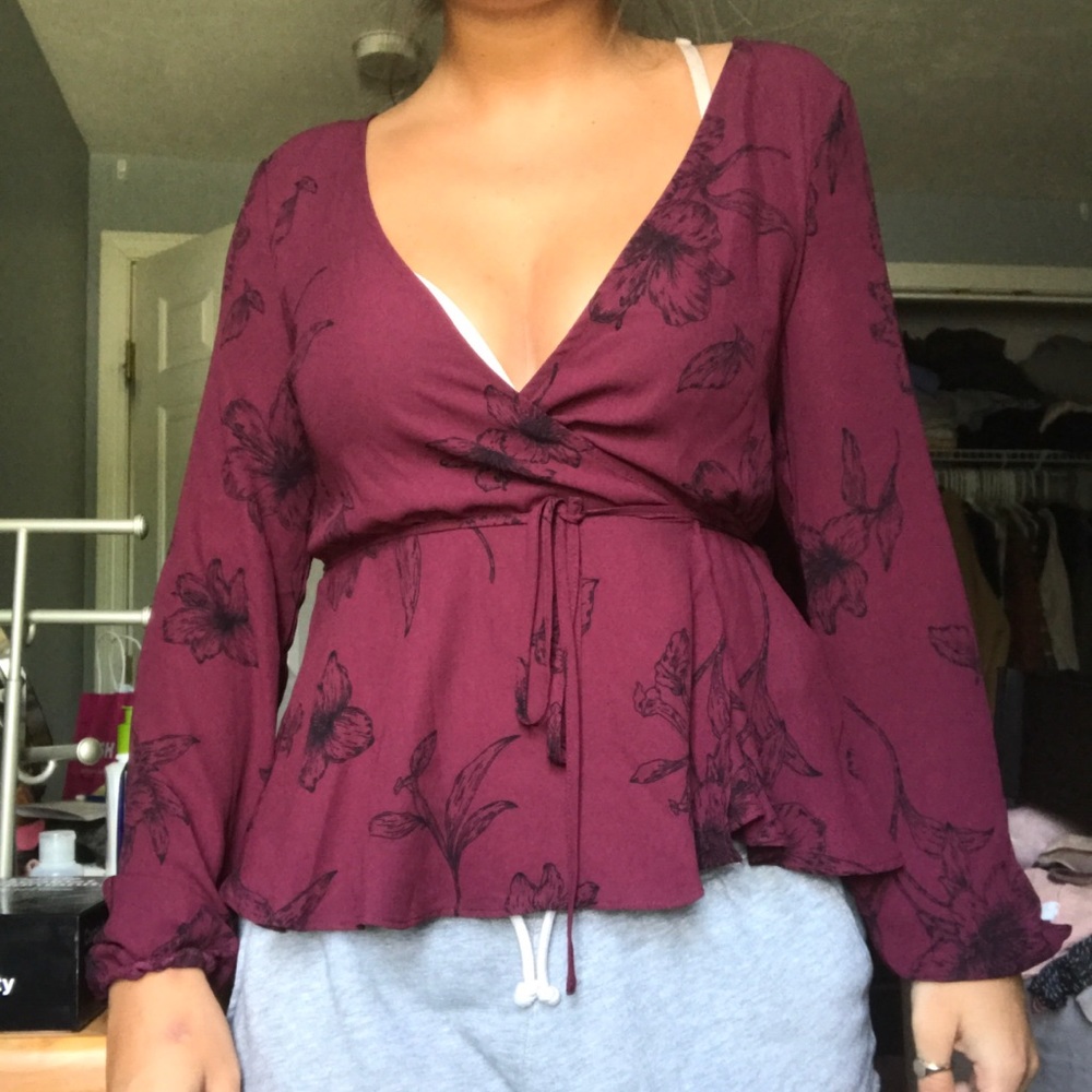 cross front tie top